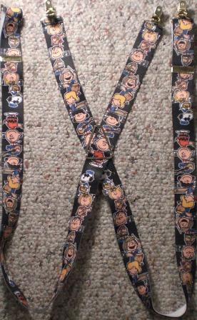 Charlie Brown Music Suspenders